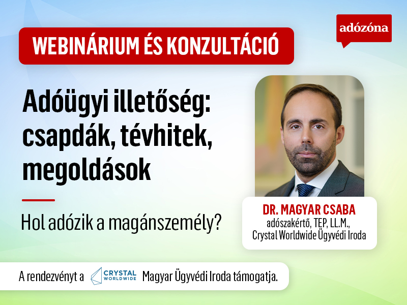 Adóügyi illetőség: csapdák, tévhitek, megoldások