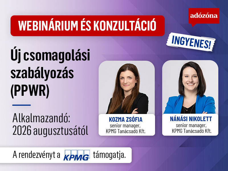 Új csomagolási szabályozás (PPWR)