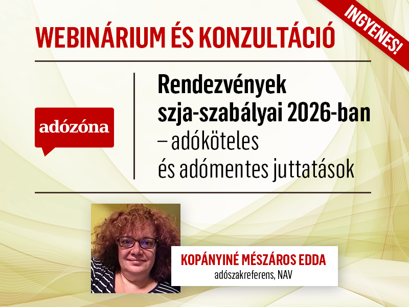 Rendezvények szja-szabályai 2026-ban