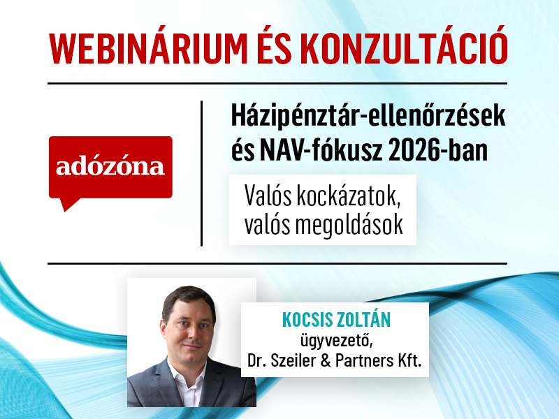 Házipénztár-ellenőrzések és NAV-fókusz 2026-ban